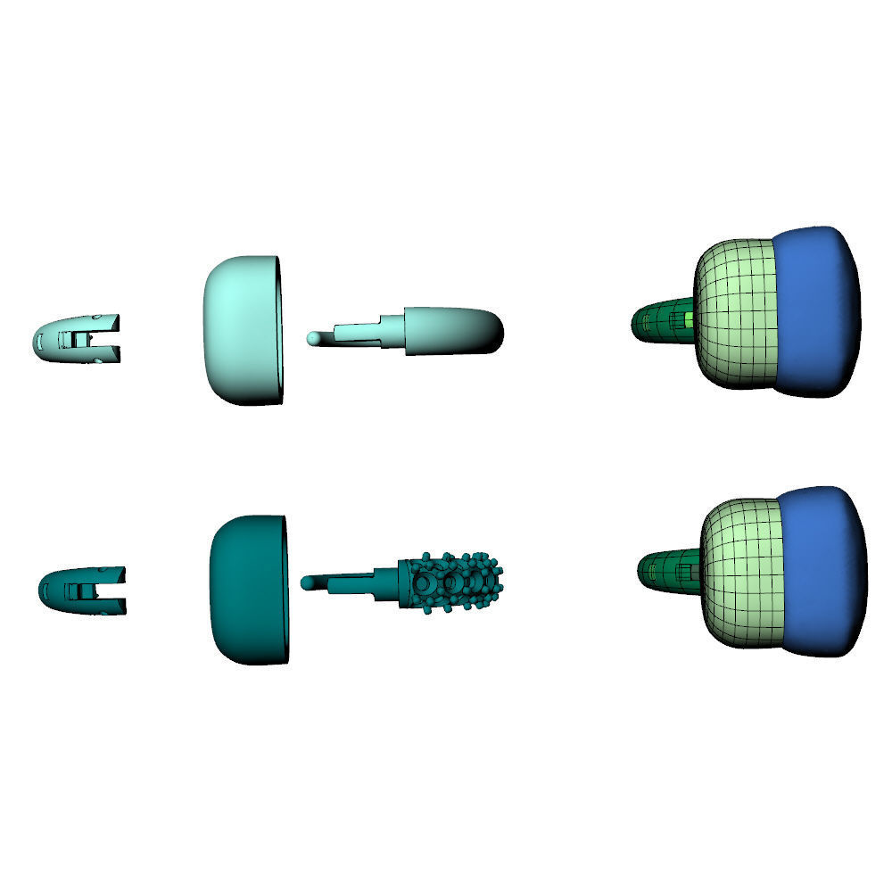 Nudo Classic Earrings 3D print model_15