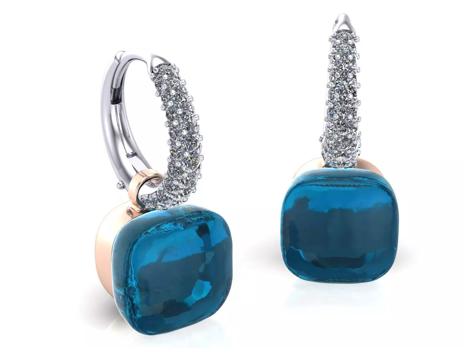 Nudo Classic Earrings 3D print model_0