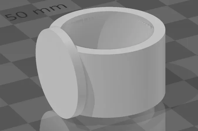 Plain Blank Signet Ring Free 3D print model