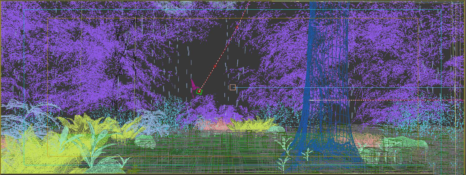 Riparian Forest Scene  3D model_1