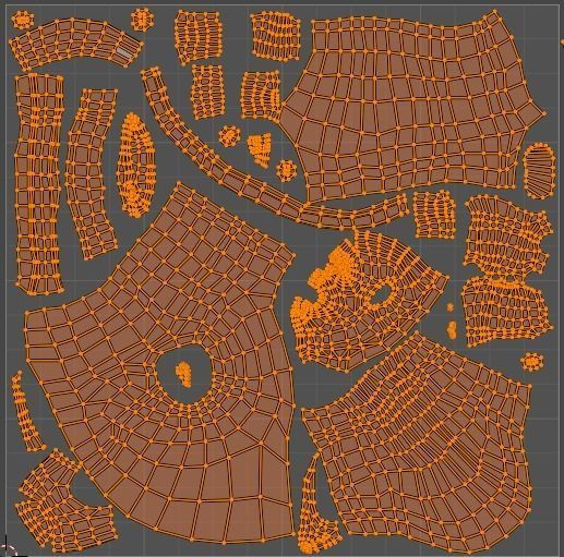 Stylized Orc Low-poly 3D model_6