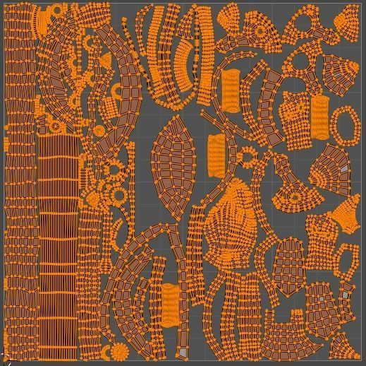 Stylized Orc Low-poly 3D model_7