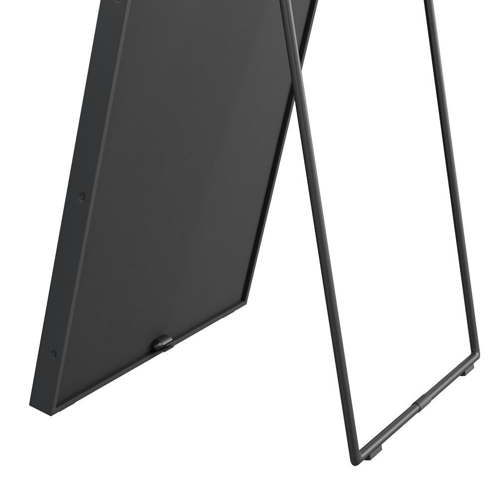 Rejuvenation metal framed Easel floor mirror 3D model_3