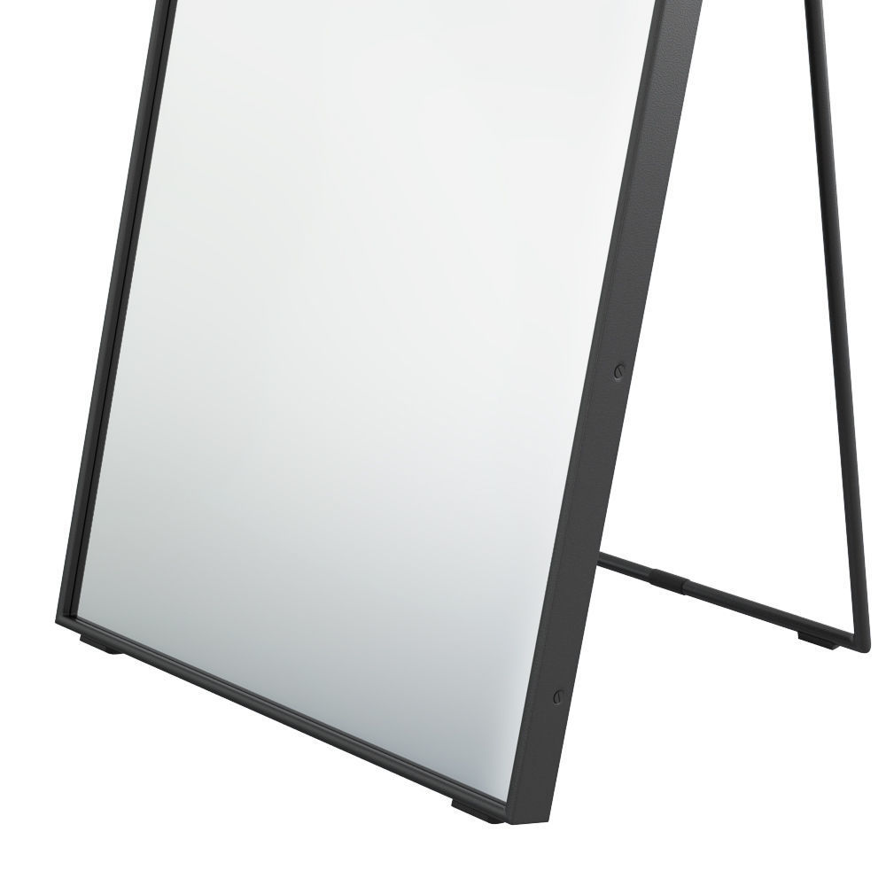 Rejuvenation metal framed Easel floor mirror 3D model_2
