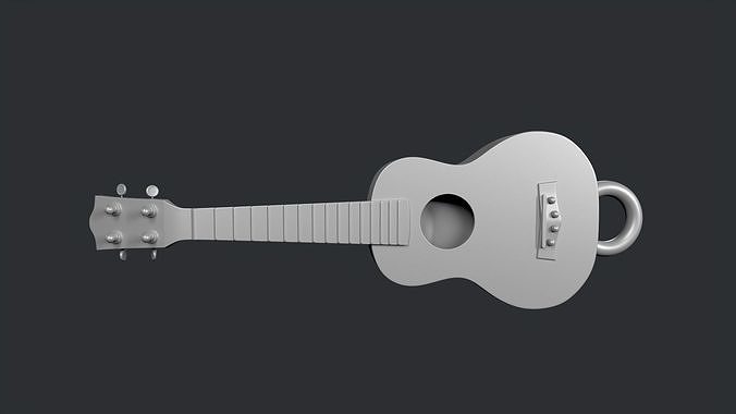 STL models for 3D printing and CNC Ukulele guitar 3D print model