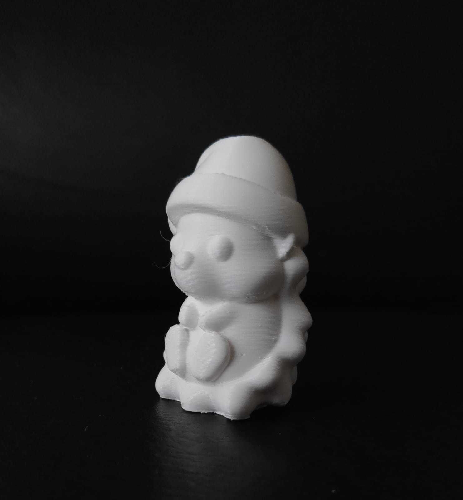 Hedgehog Cap 3D print model_9