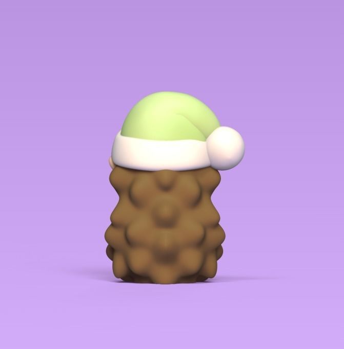 Hedgehog Cap 3D print model_2