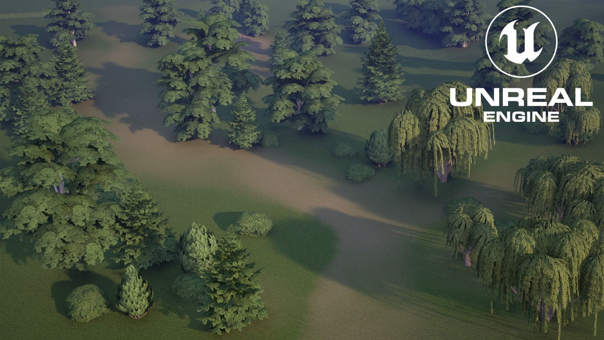 Tree Collection Low Poly G89 Low-poly 3D model_3