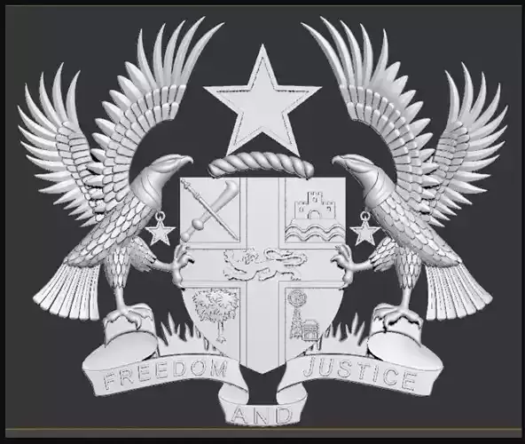 Coat of arms of Ghana 