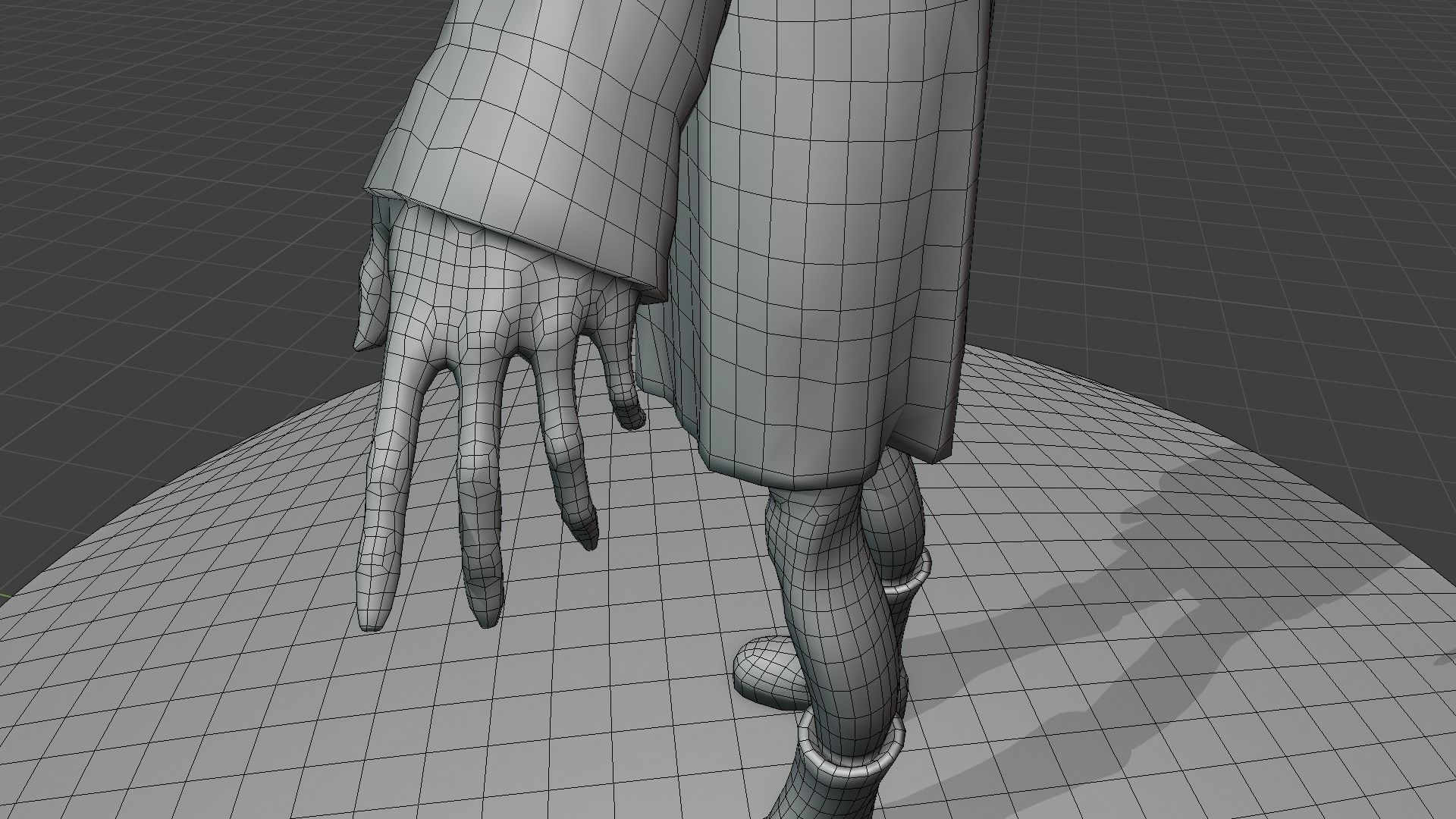 Character Dr Electrod  Low-poly 3D model_18