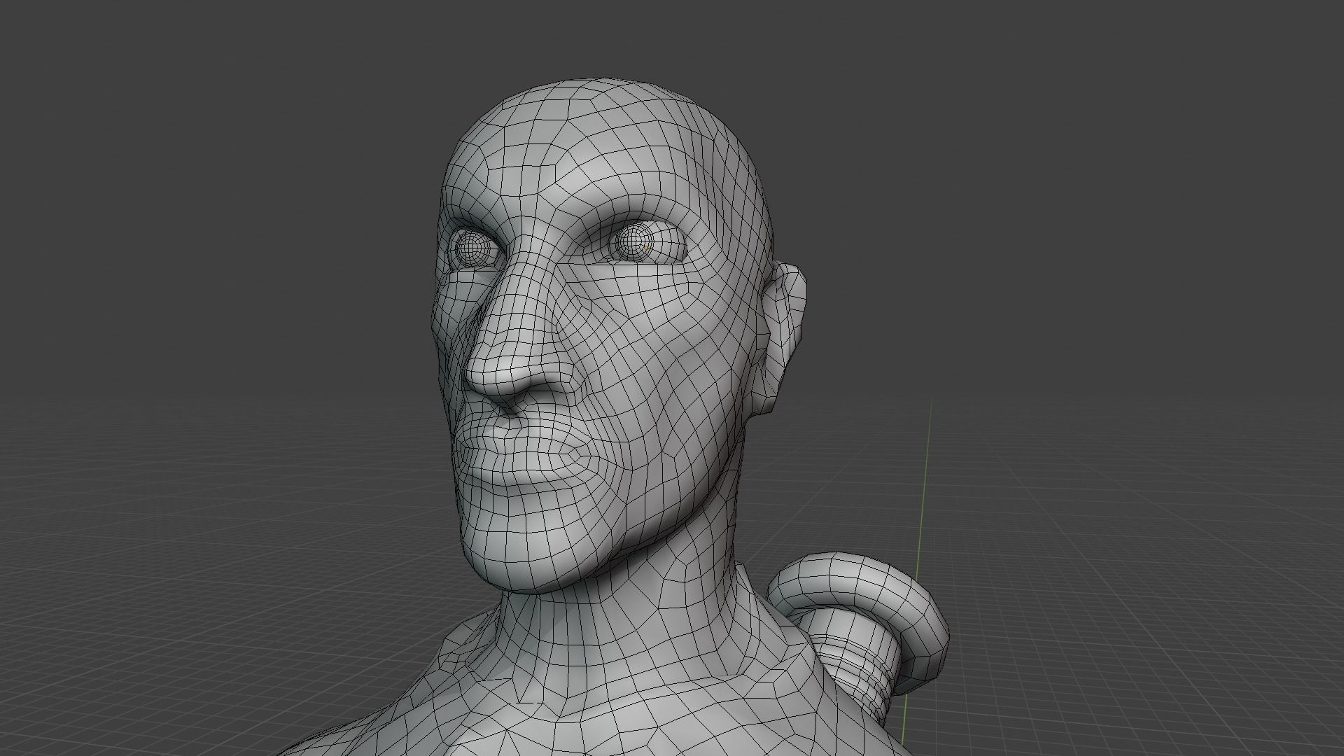 Character Dr Electrod  Low-poly 3D model_15