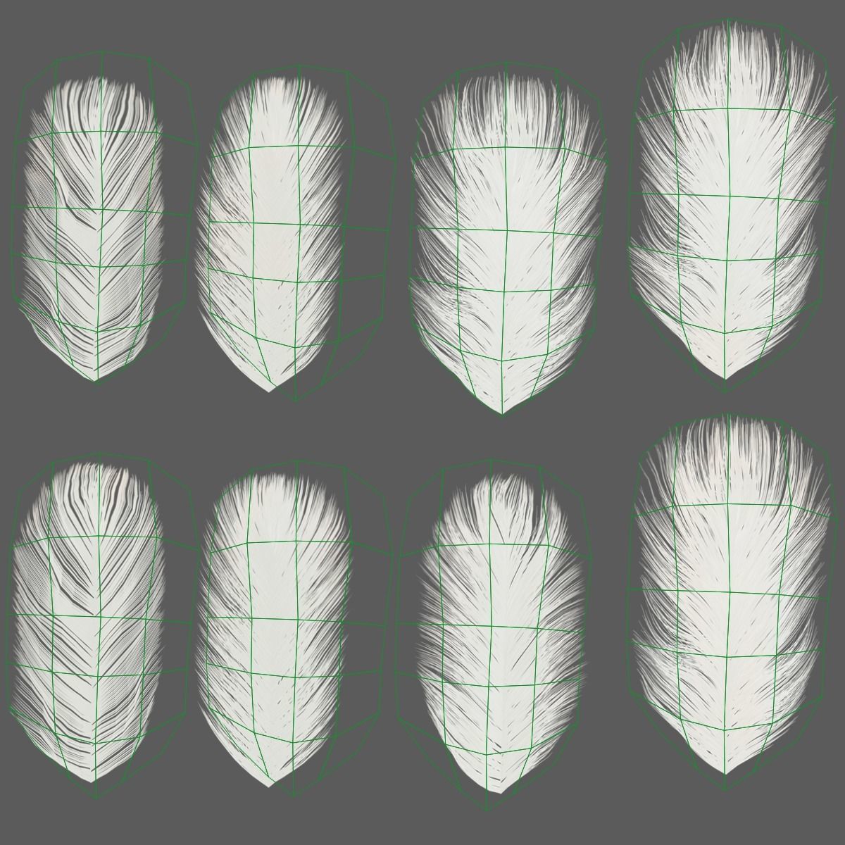 Mute Swan Animated VFX Grace 3D model_16