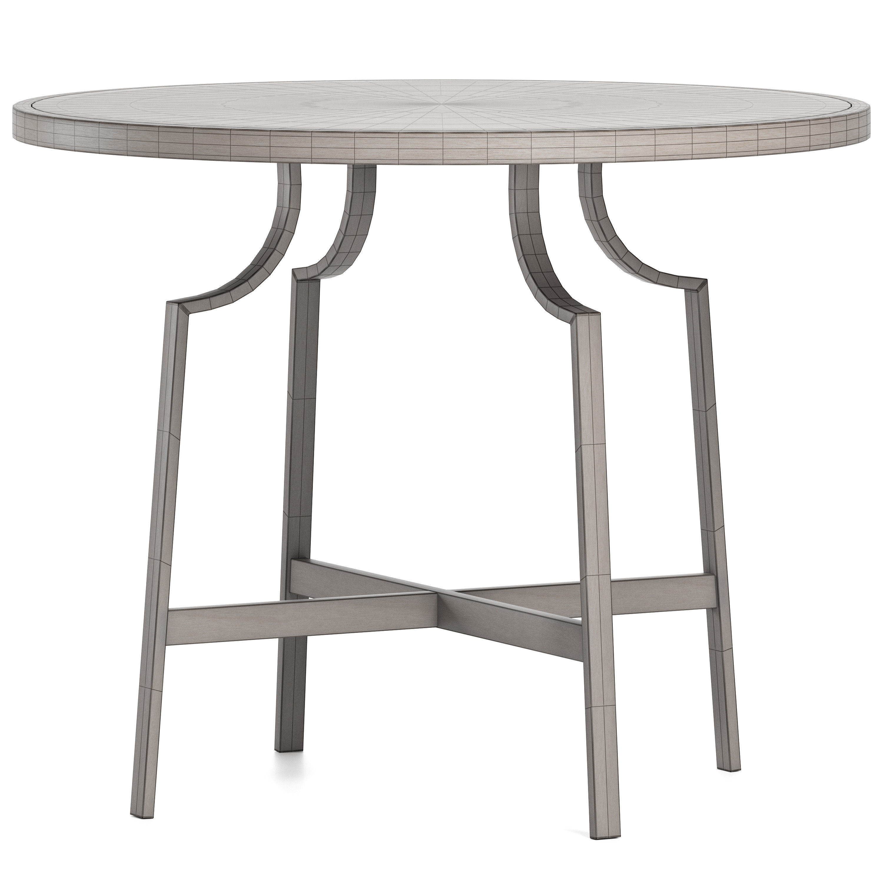 Agosto Dining Table Round by 10DEKA 3D model_4