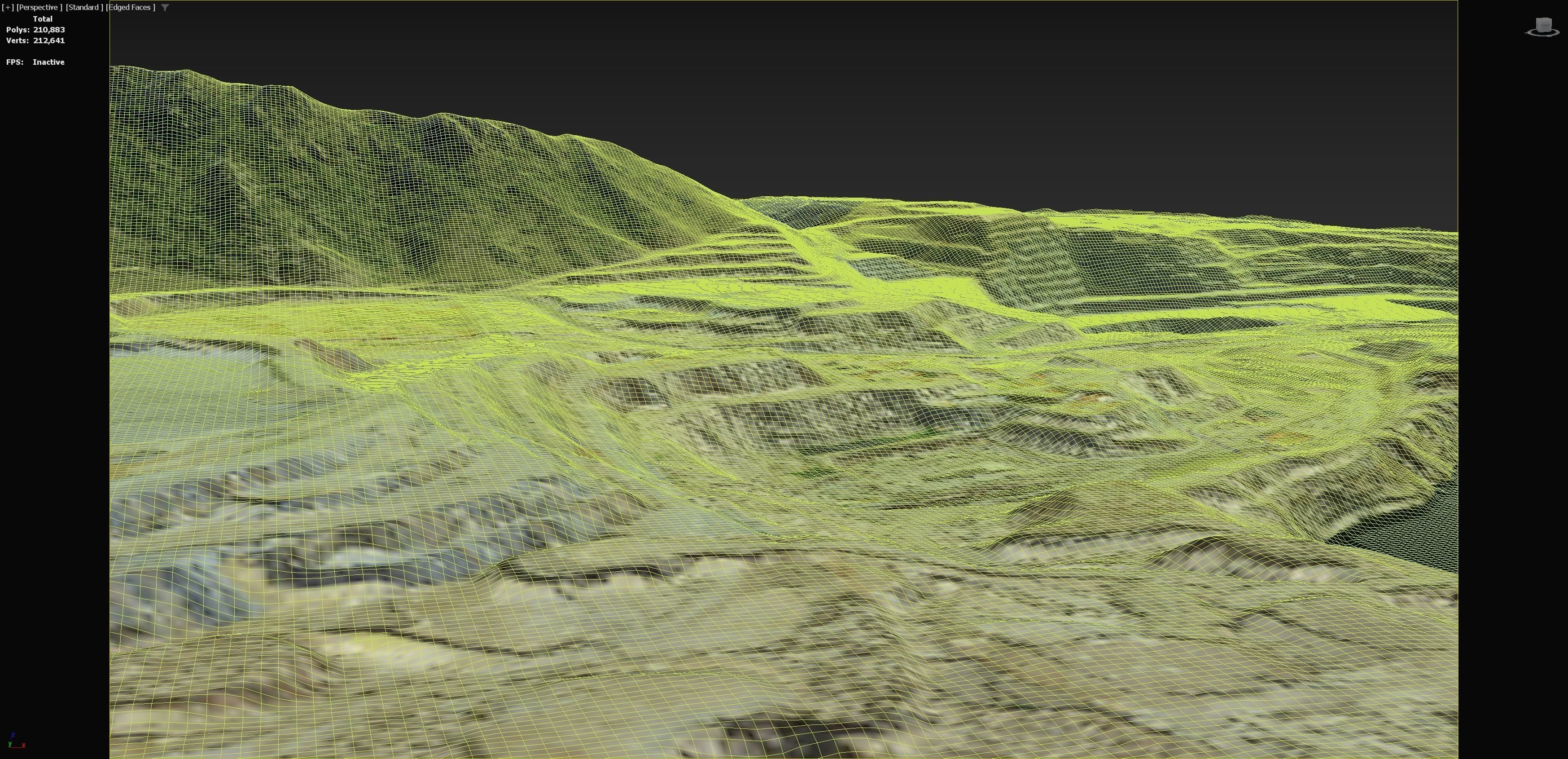 Opencast Mine Silver Bow Creek 3D model_4