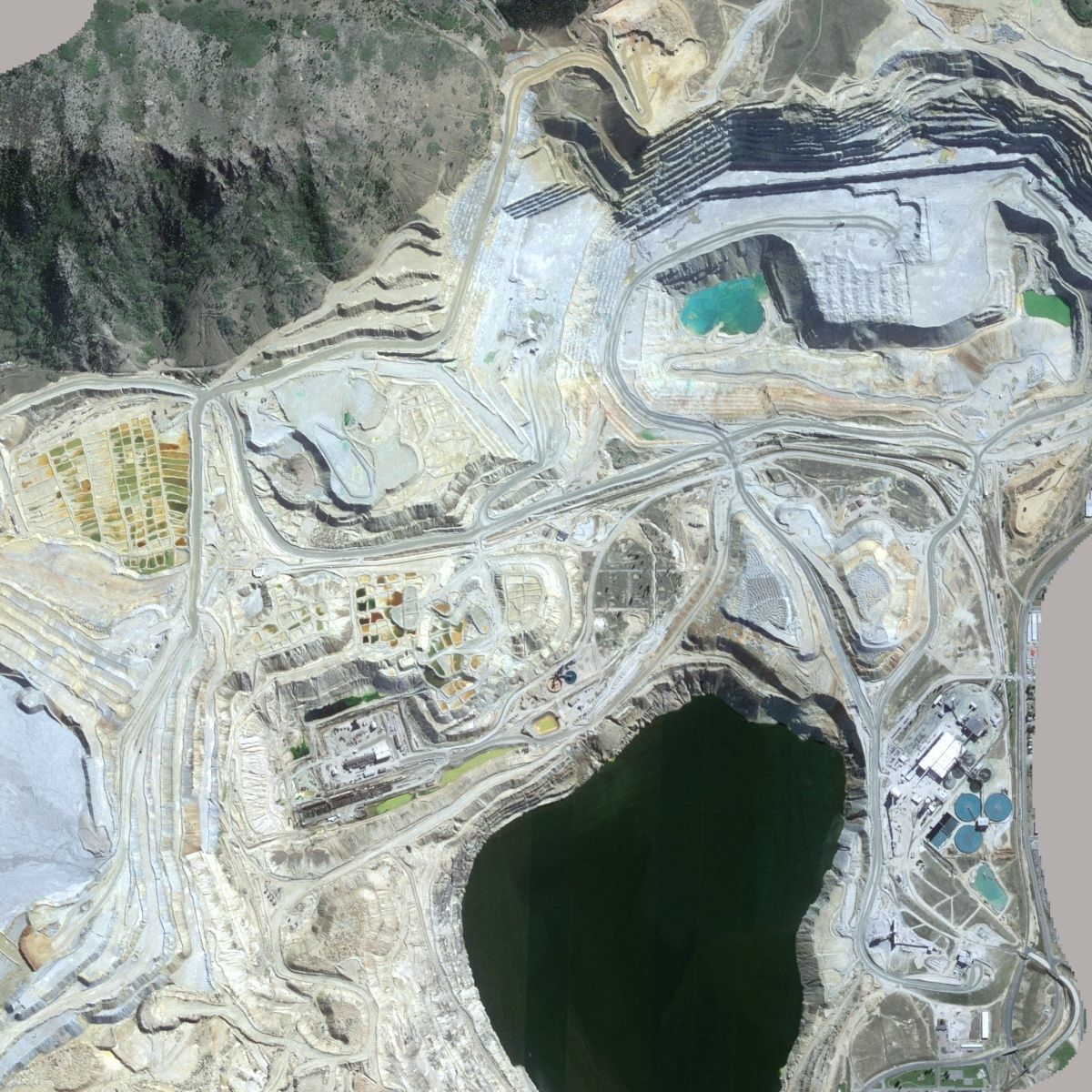 Opencast Mine Silver Bow Creek 3D model_1