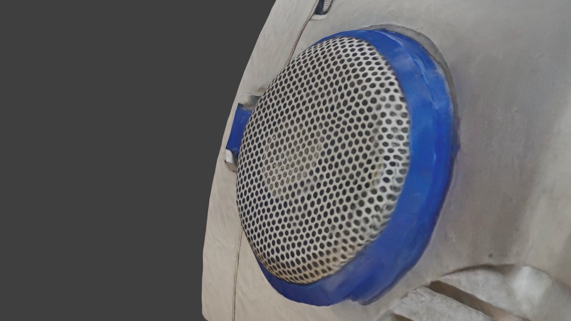 Retro vintage radio SCANNED 3D model_3