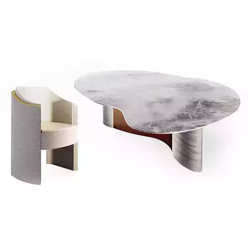 Vitality By Davani Dining Table and Chair