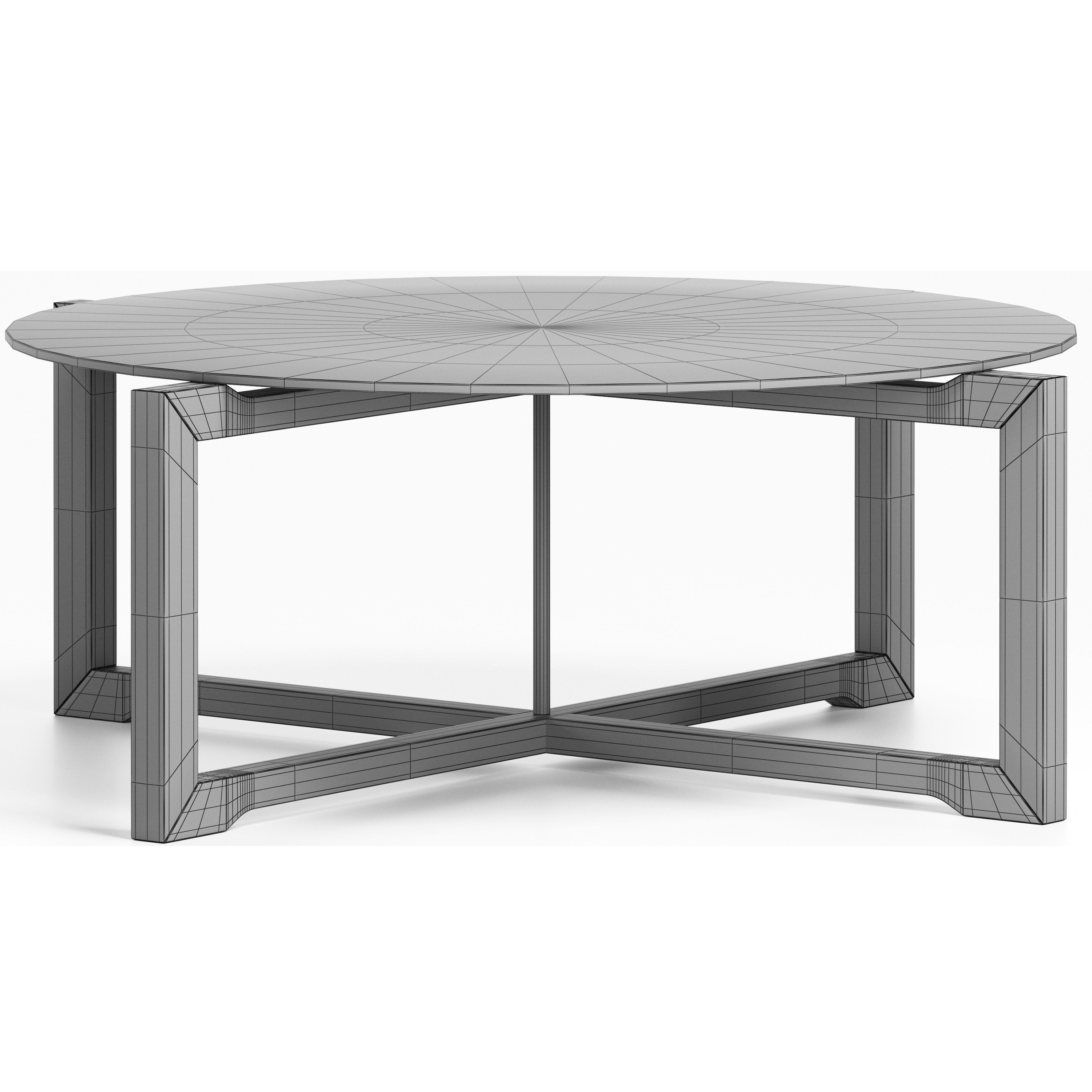 Manolo Coffee Table by black tie 3D model_3