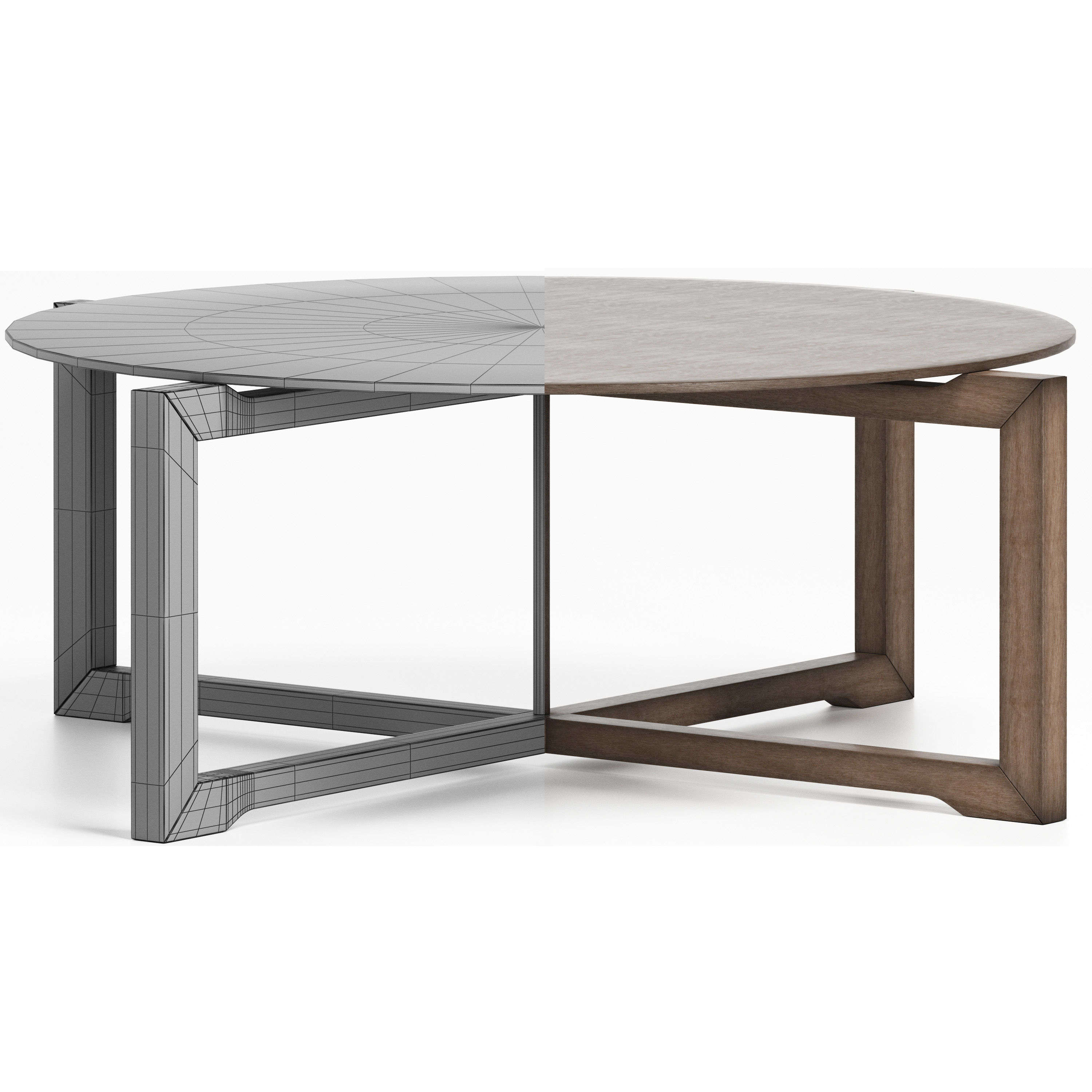 Manolo Coffee Table by black tie 3D model_4