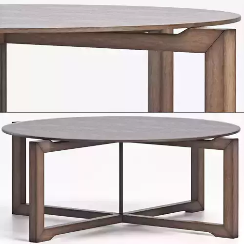 Manolo Coffee Table by black tie 3D model