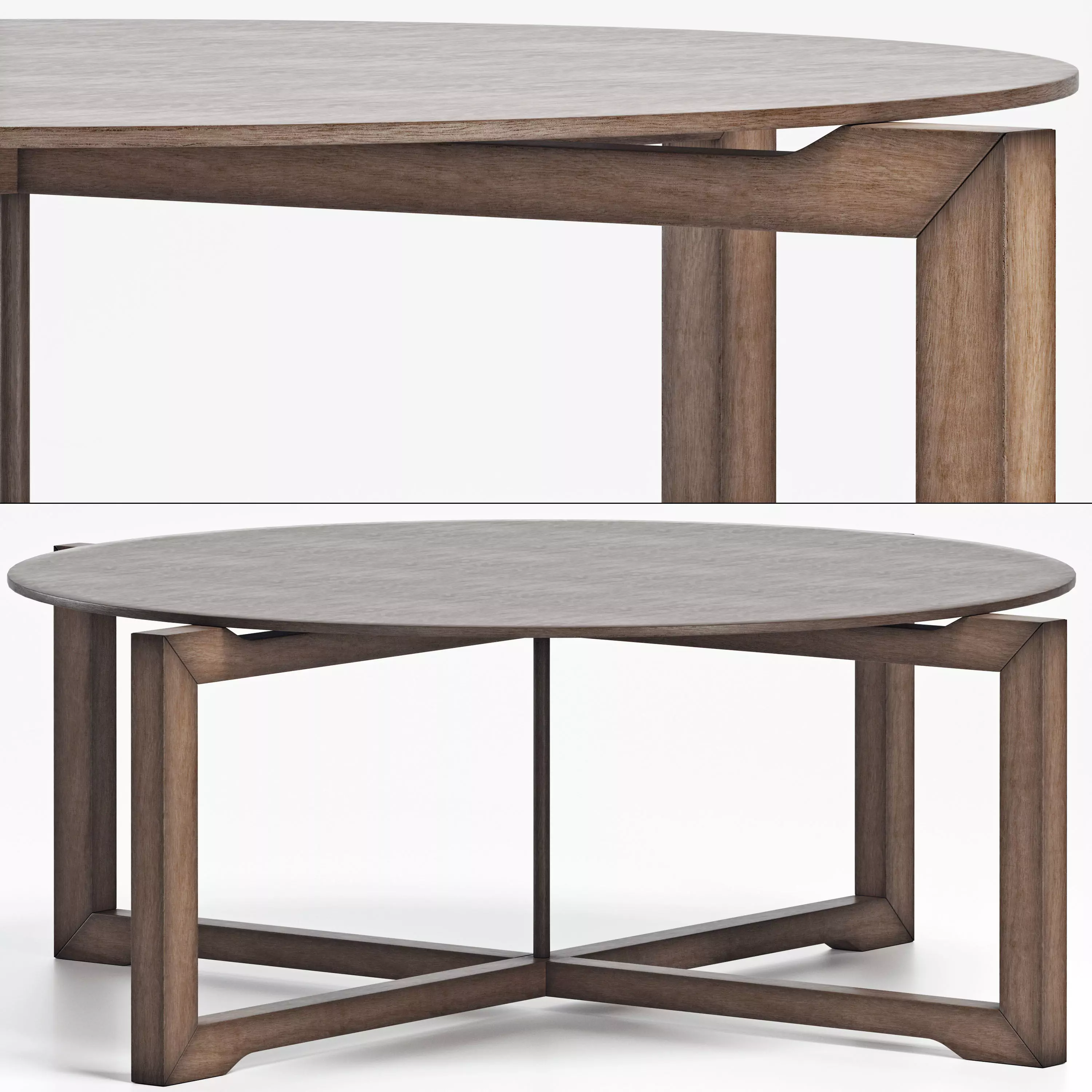 Manolo Coffee Table by black tie 3D model_0