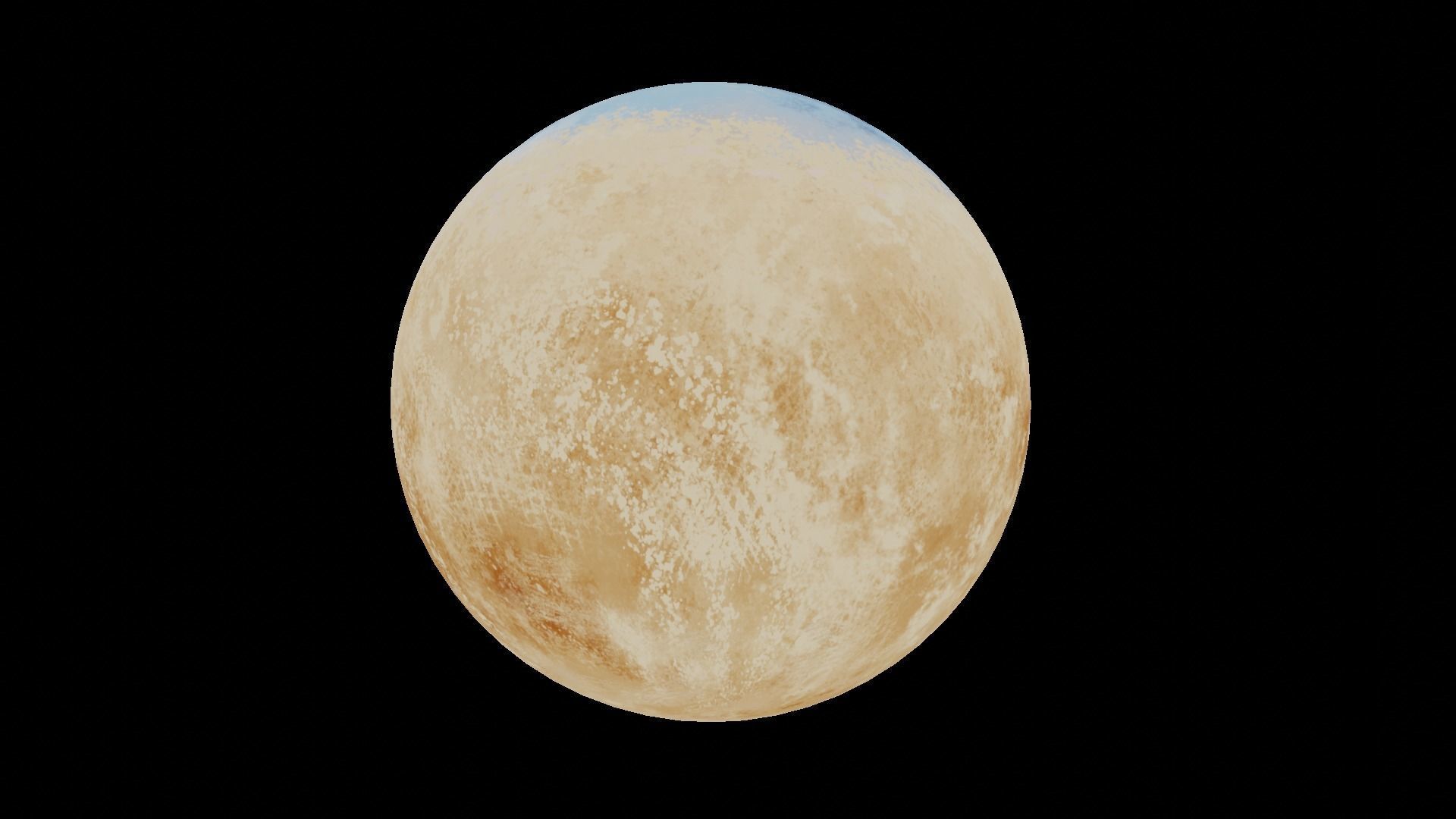 360 VR Panoramic Cartoon Painted Desert equirectangular Low-poly 3D model_19