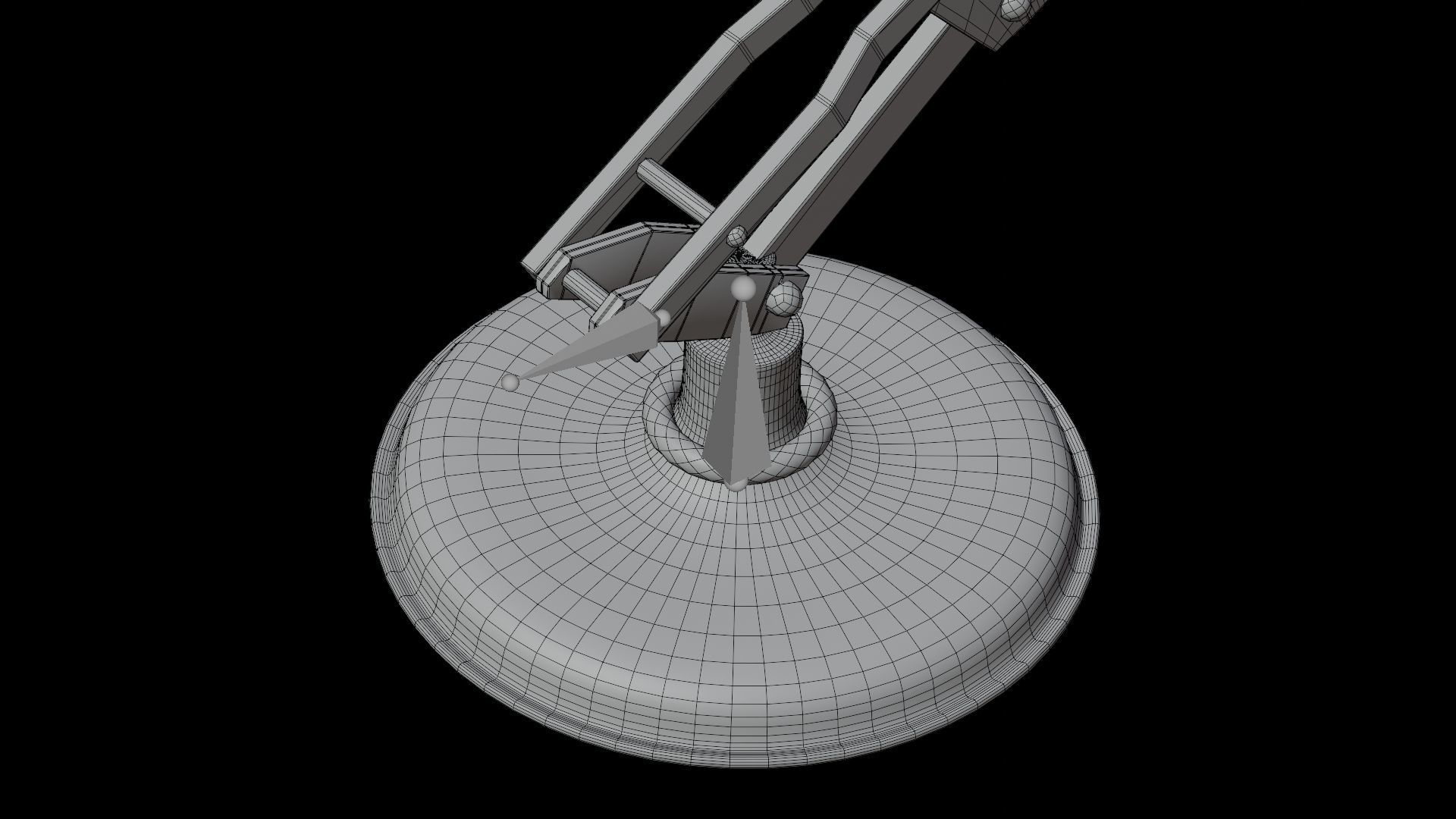 Luxo Pixar Character with Rig and Animation  3D model_8