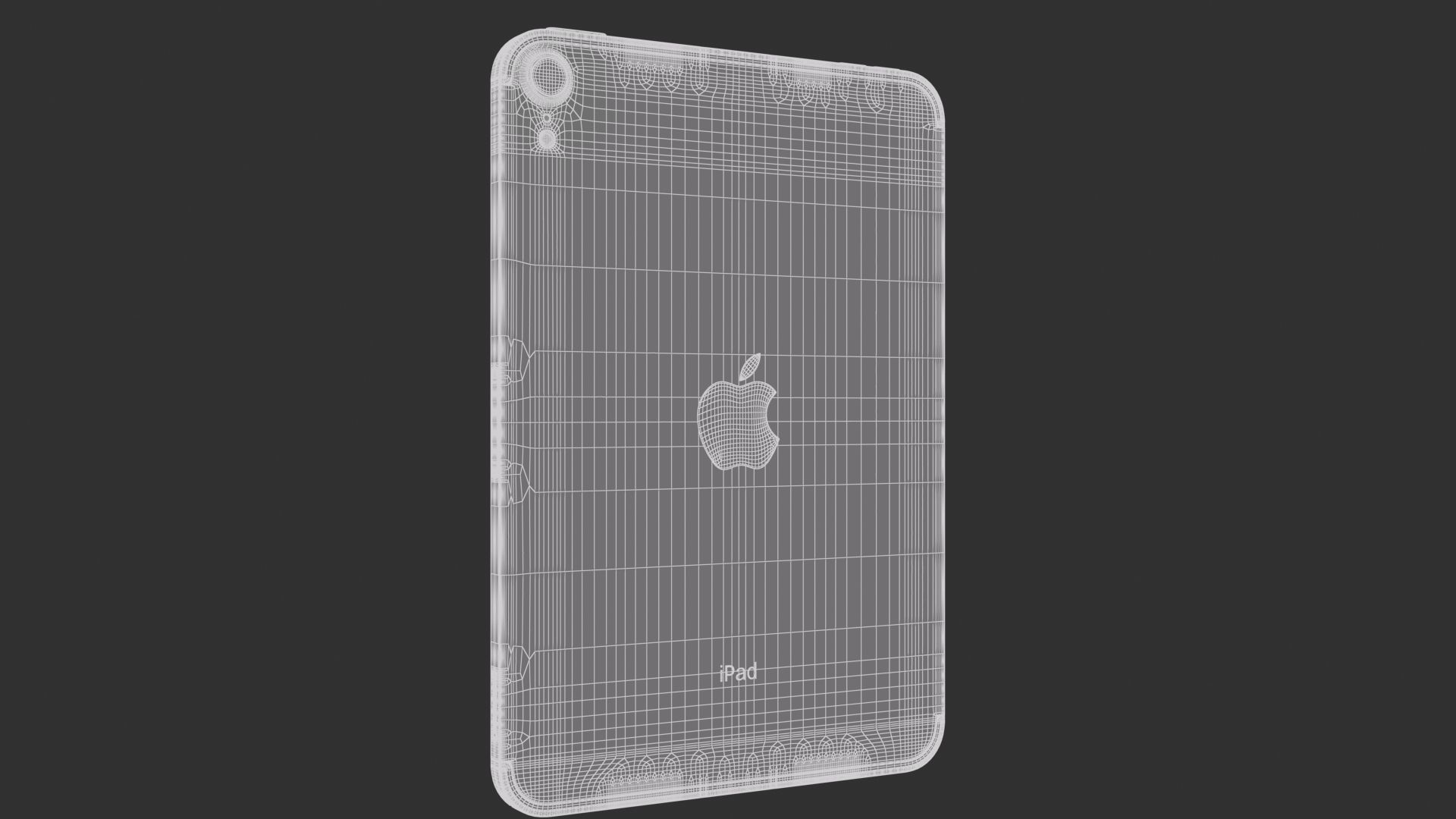 Apple iPad mini 2021 Pink With Pencil 3D model_11