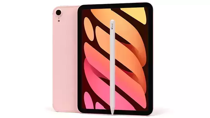 Apple iPad mini 2021 Pink With Pencil