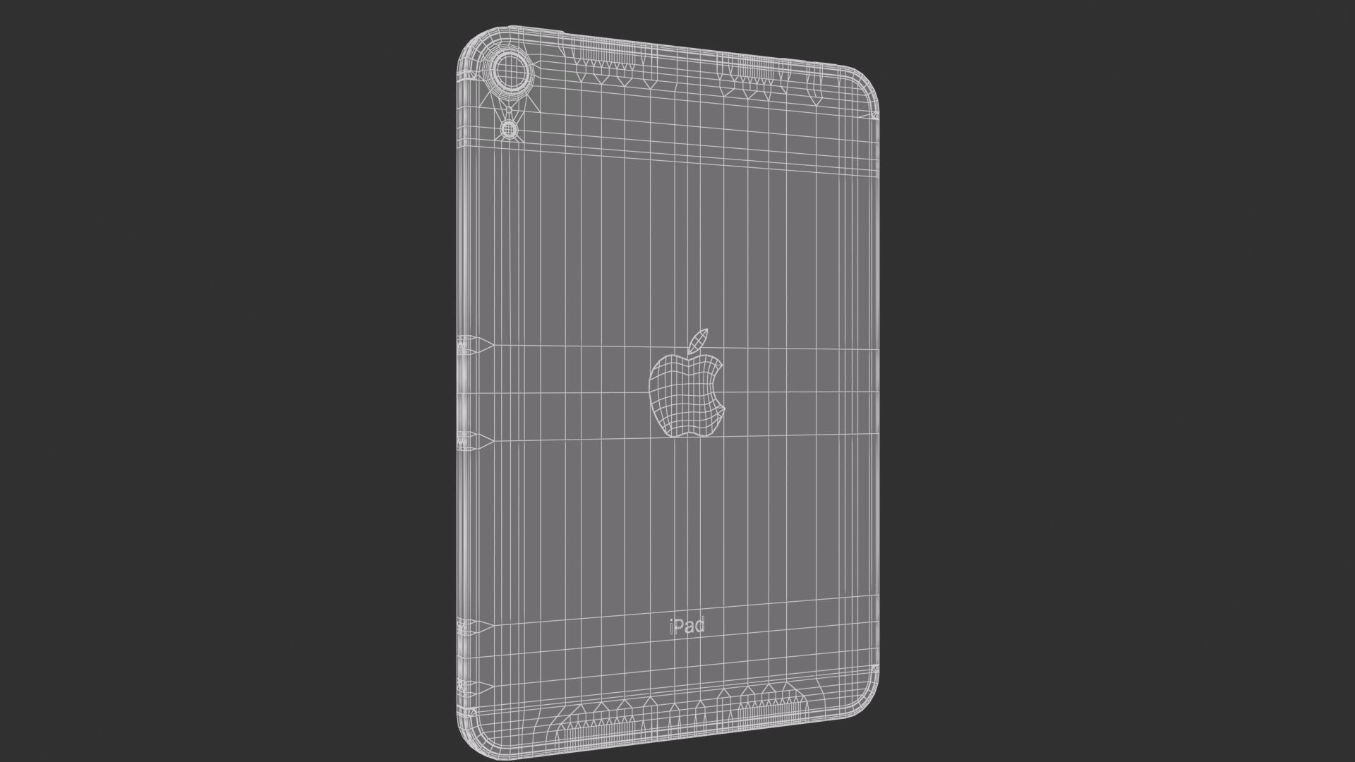 Apple iPad mini 2021 Pink With Pencil 3D model_10