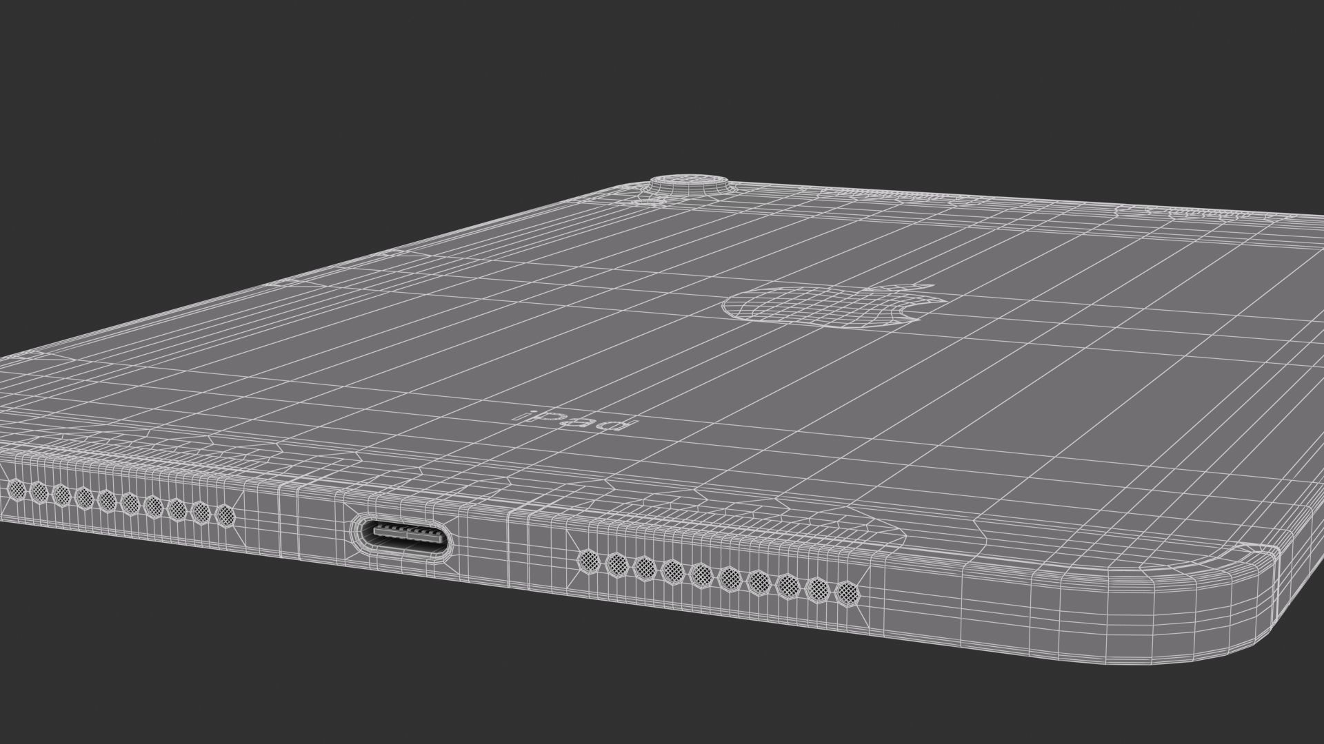 Apple iPad mini 2021 Pink With Pencil 3D model_14