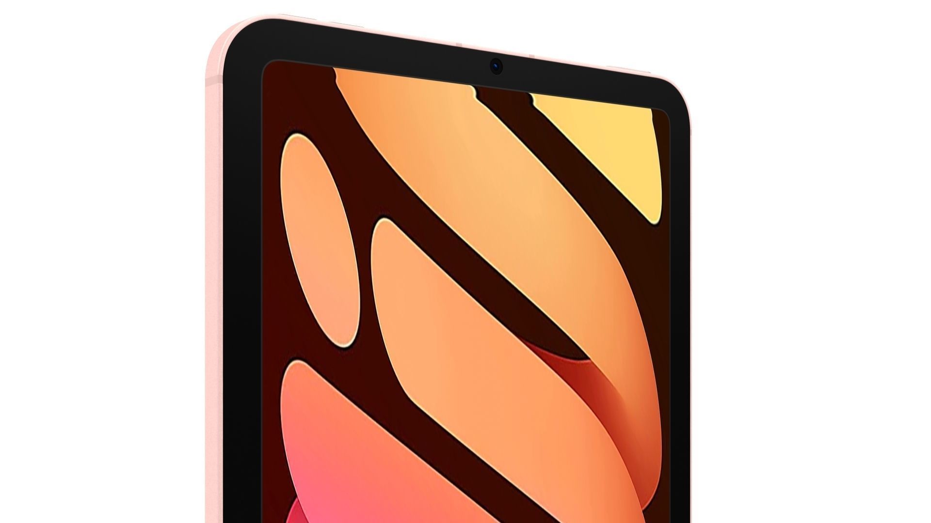 Apple iPad mini 2021 Pink With Pencil 3D model_9