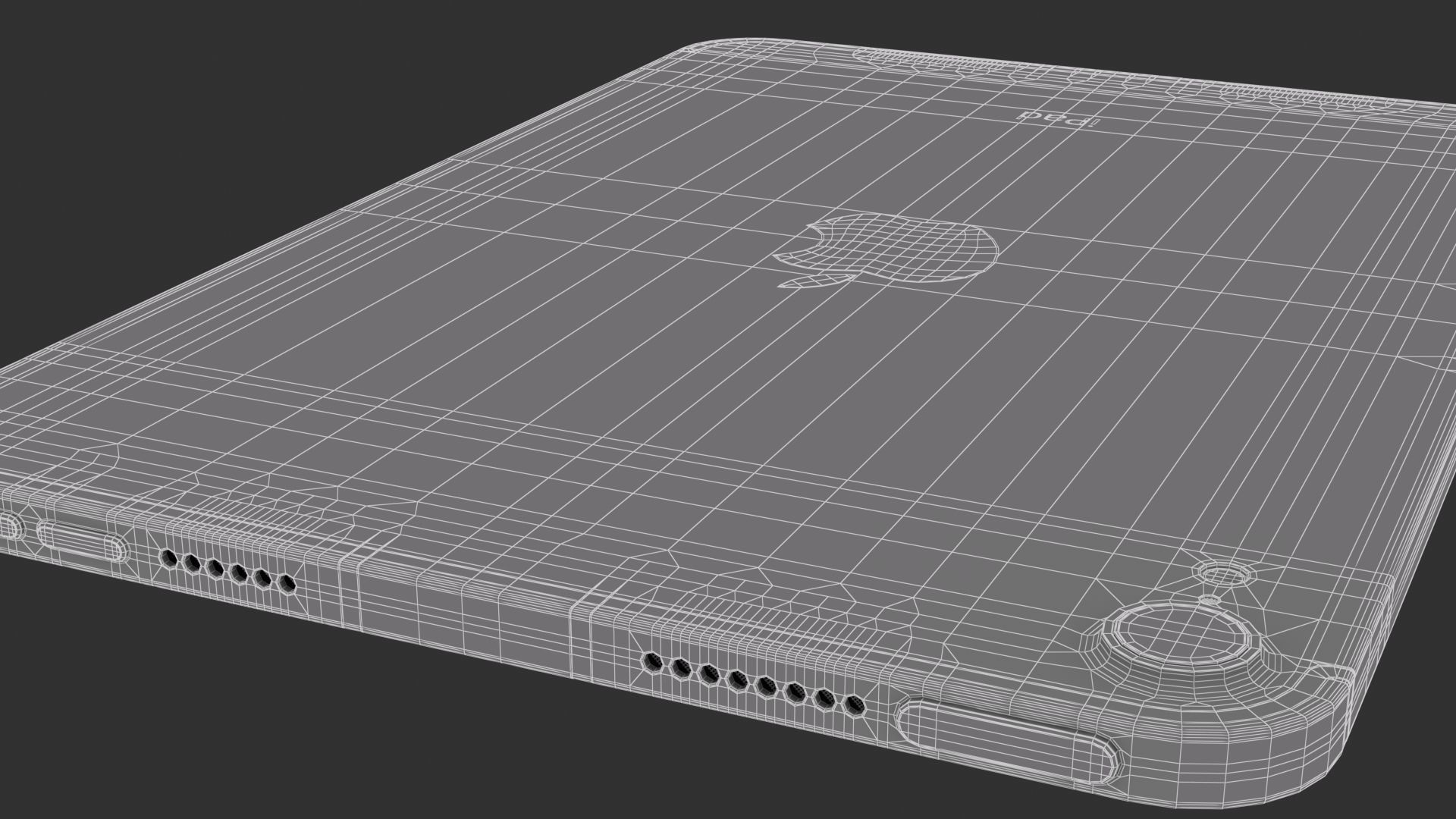 Apple iPad mini 2021 Pink With Pencil 3D model_12