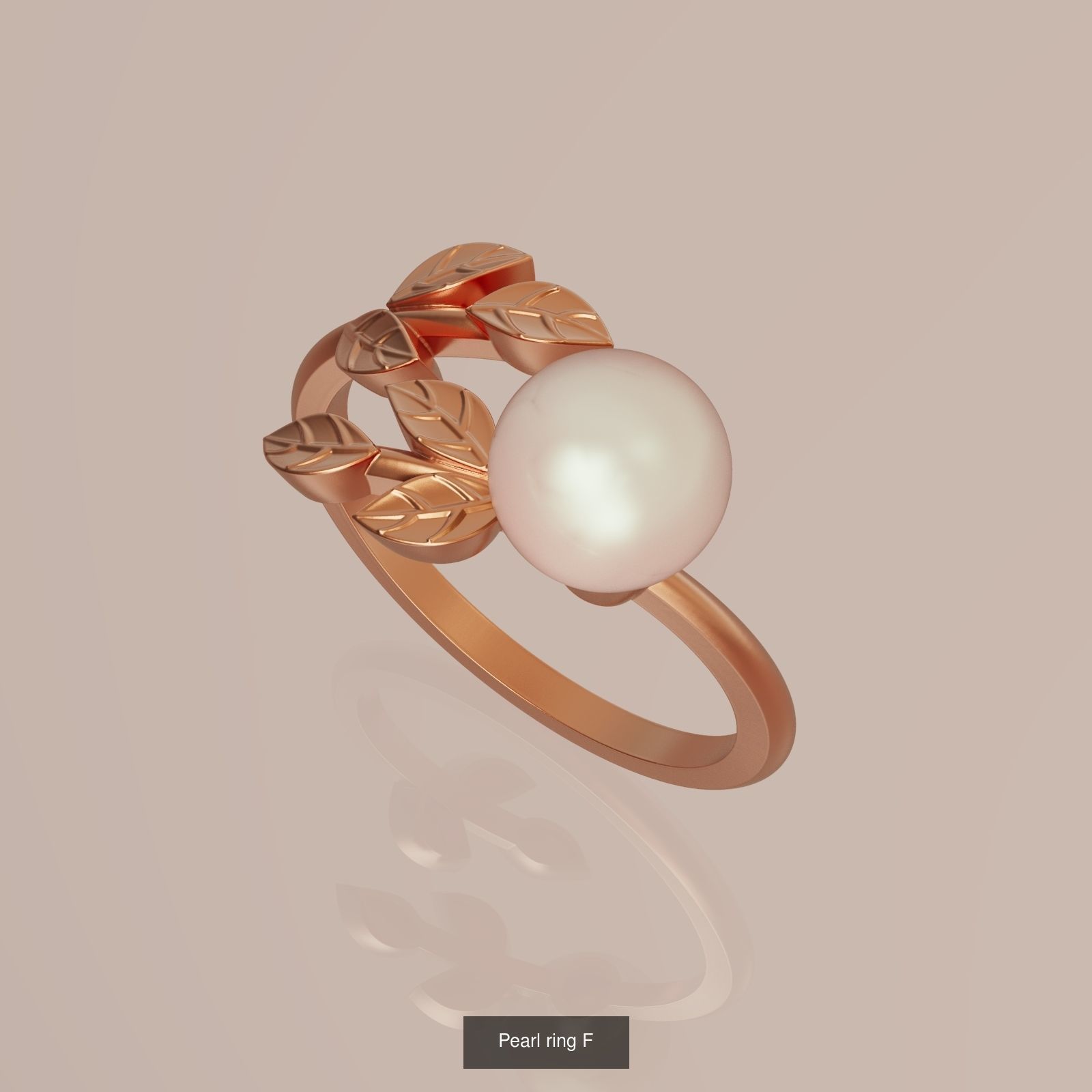 collection pearl rings Minimal _3