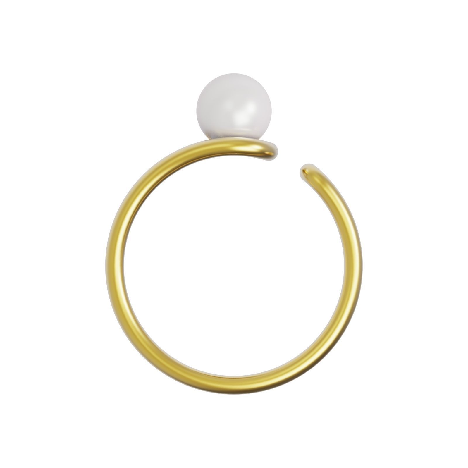 collection pearl rings Minimal _7
