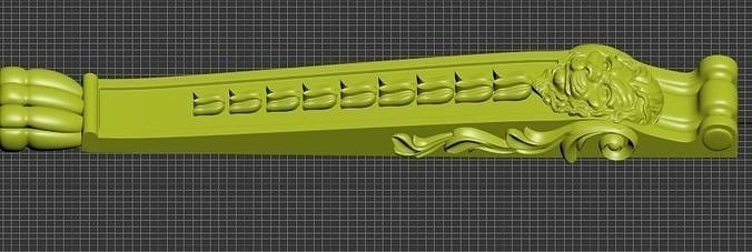 lion leg 3D print model