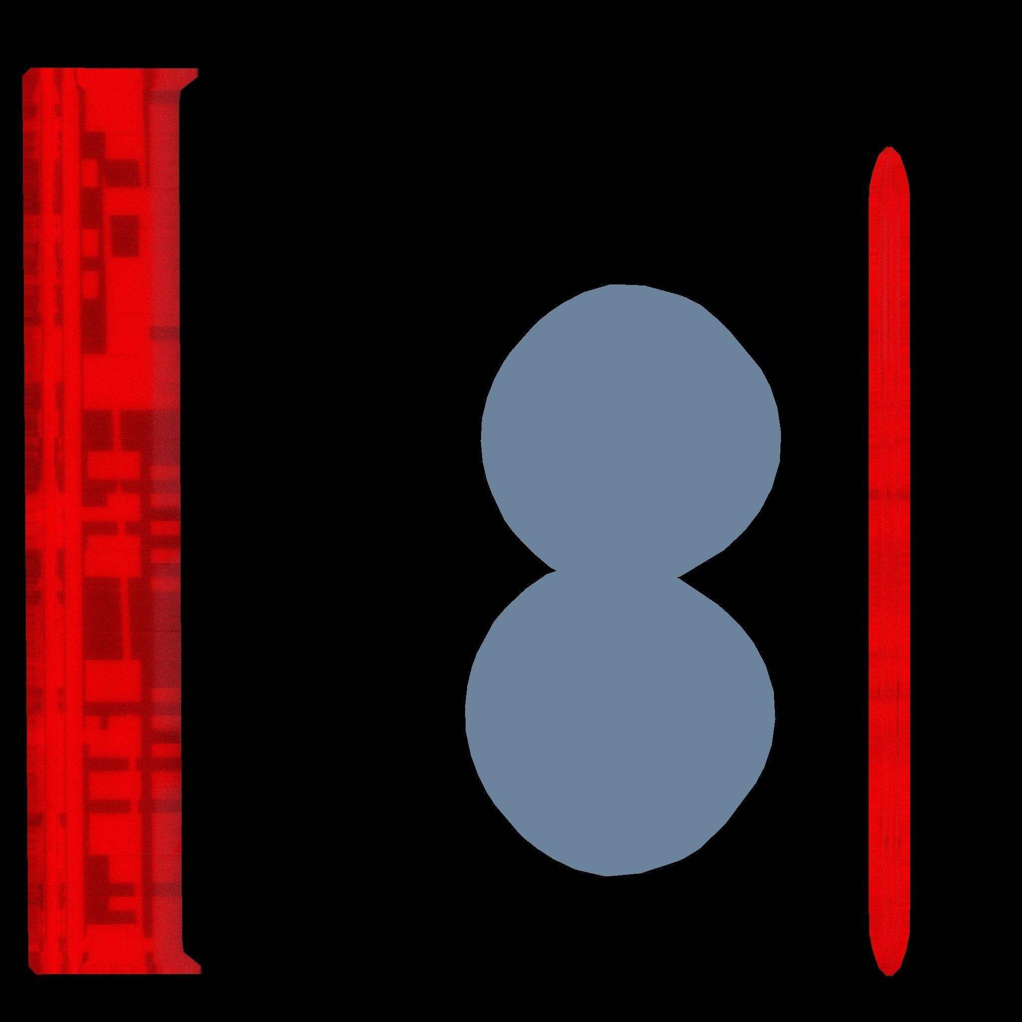 caffee flask Low-poly 3D model_2