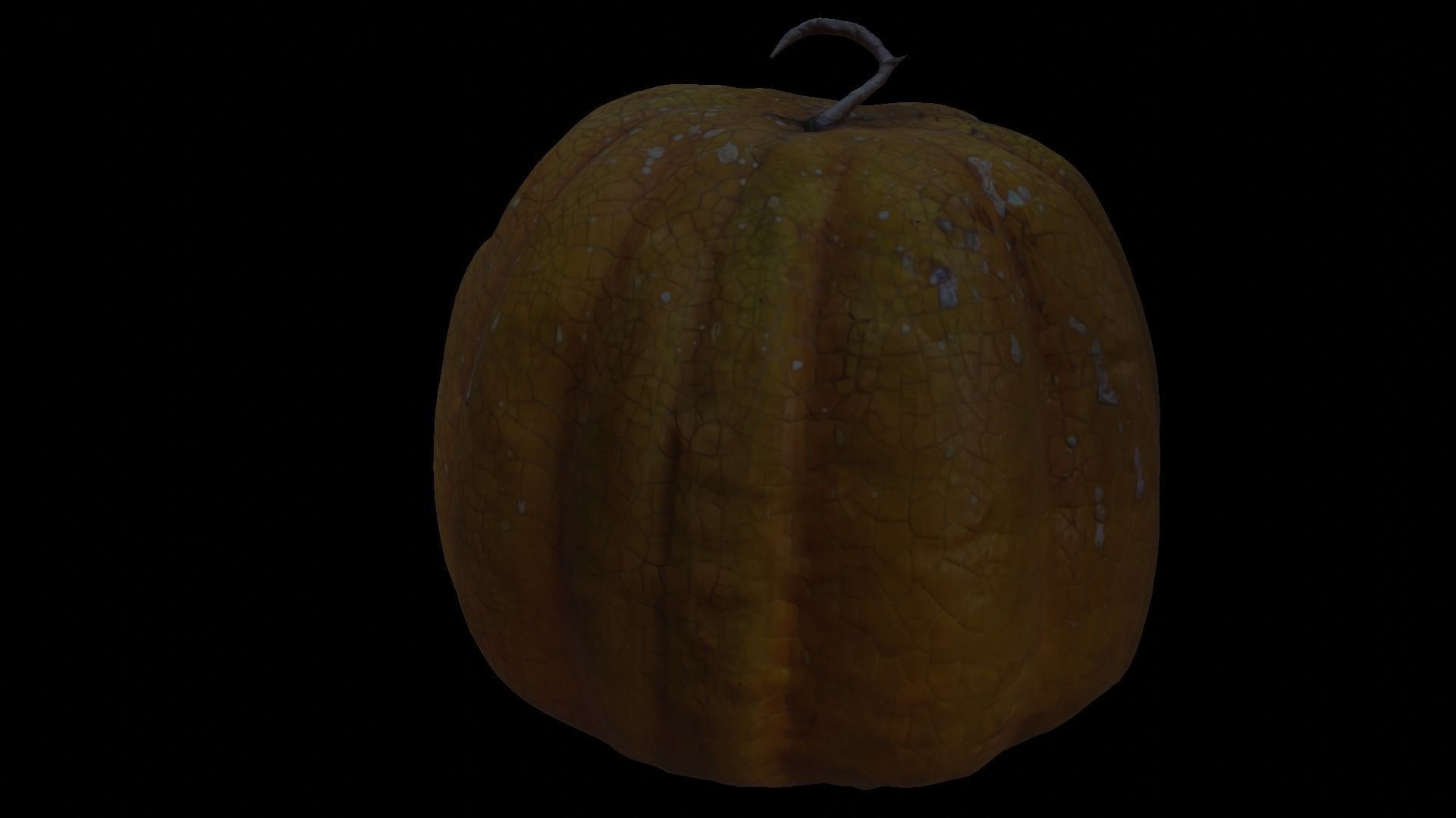 Halloween pumpkin complete SET with light and 55 ready renders Low-poly 3D model_29