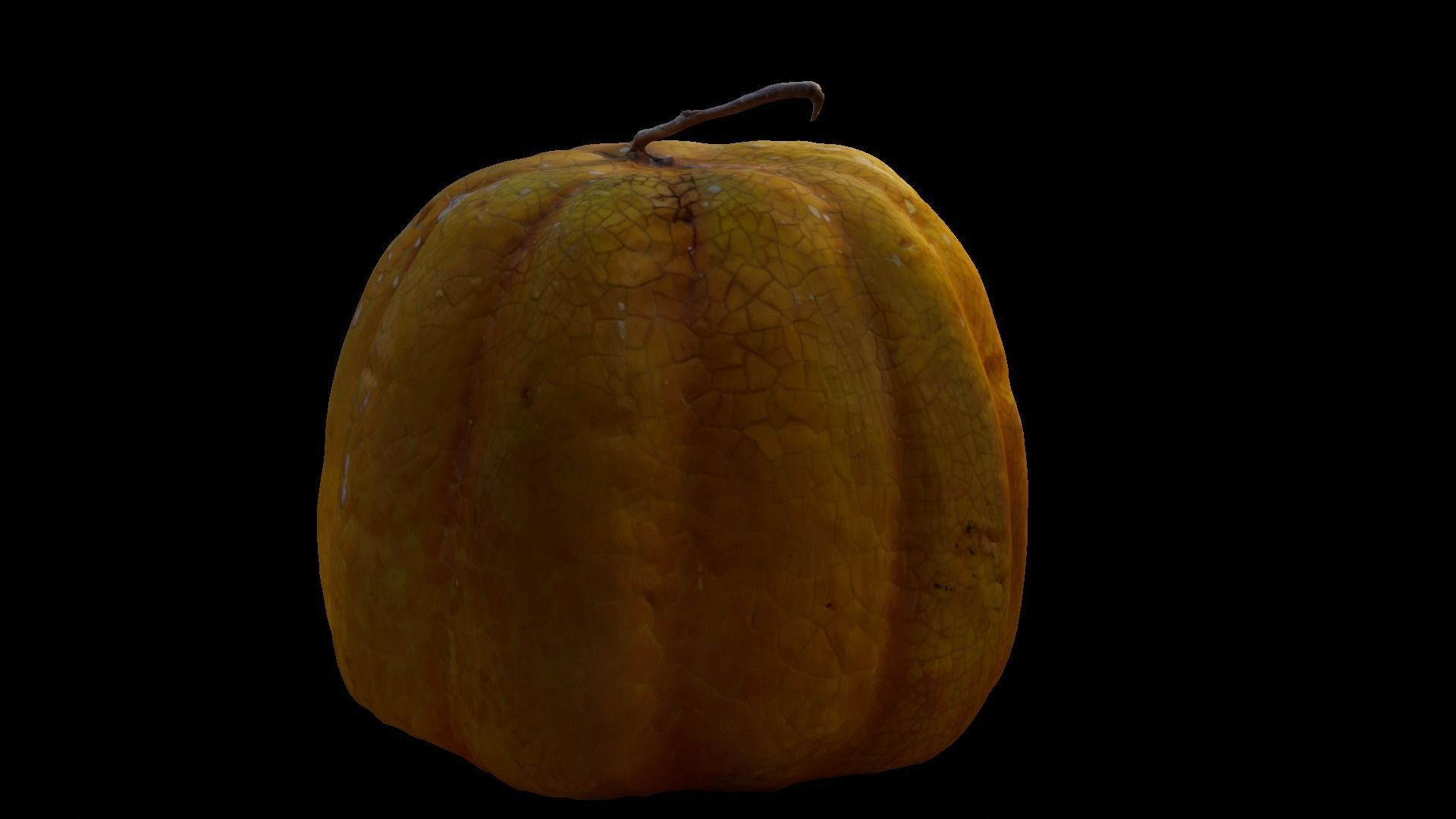 Halloween pumpkin complete SET with light and 55 ready renders Low-poly 3D model_39