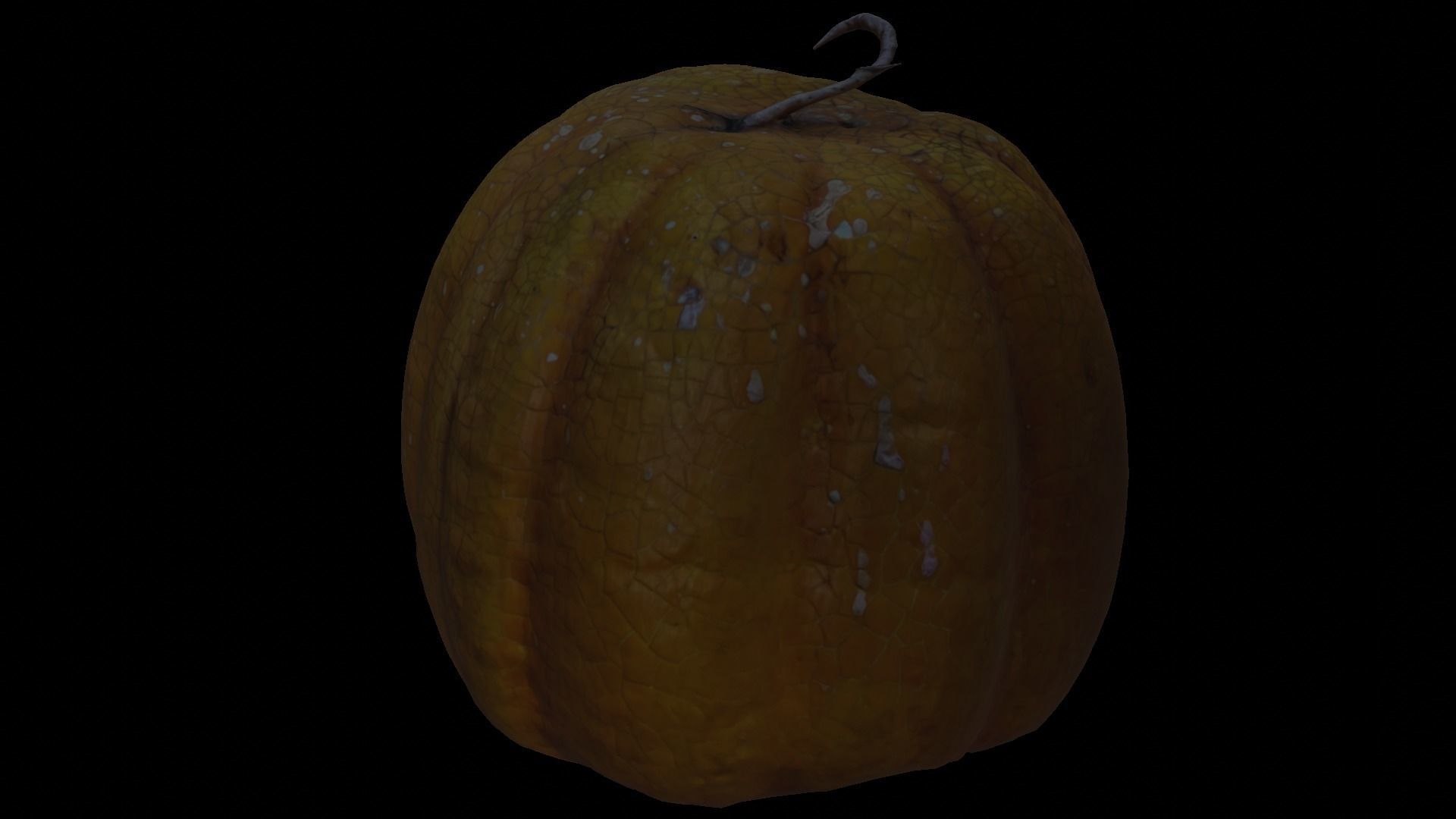 Halloween pumpkin complete SET with light and 55 ready renders Low-poly 3D model_27