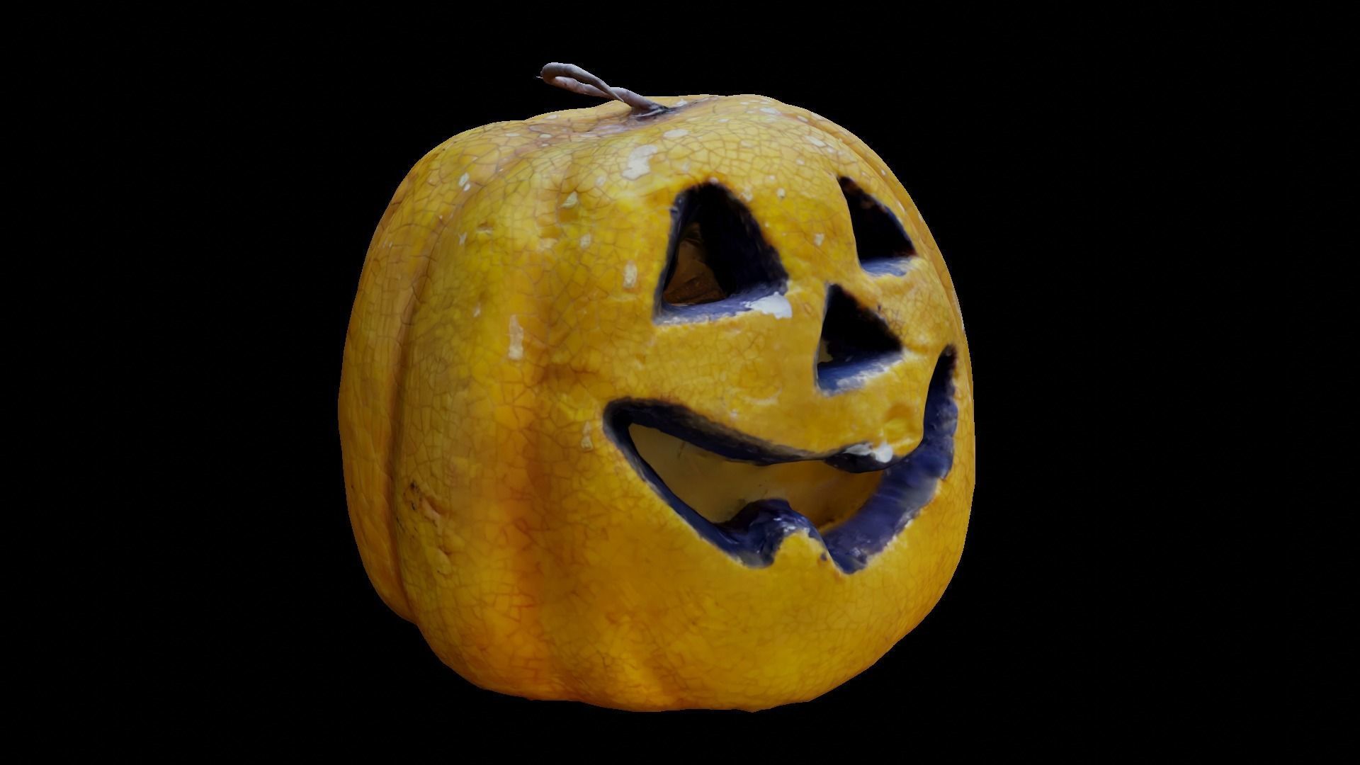 Halloween pumpkin complete SET with light and 55 ready renders Low-poly 3D model_9