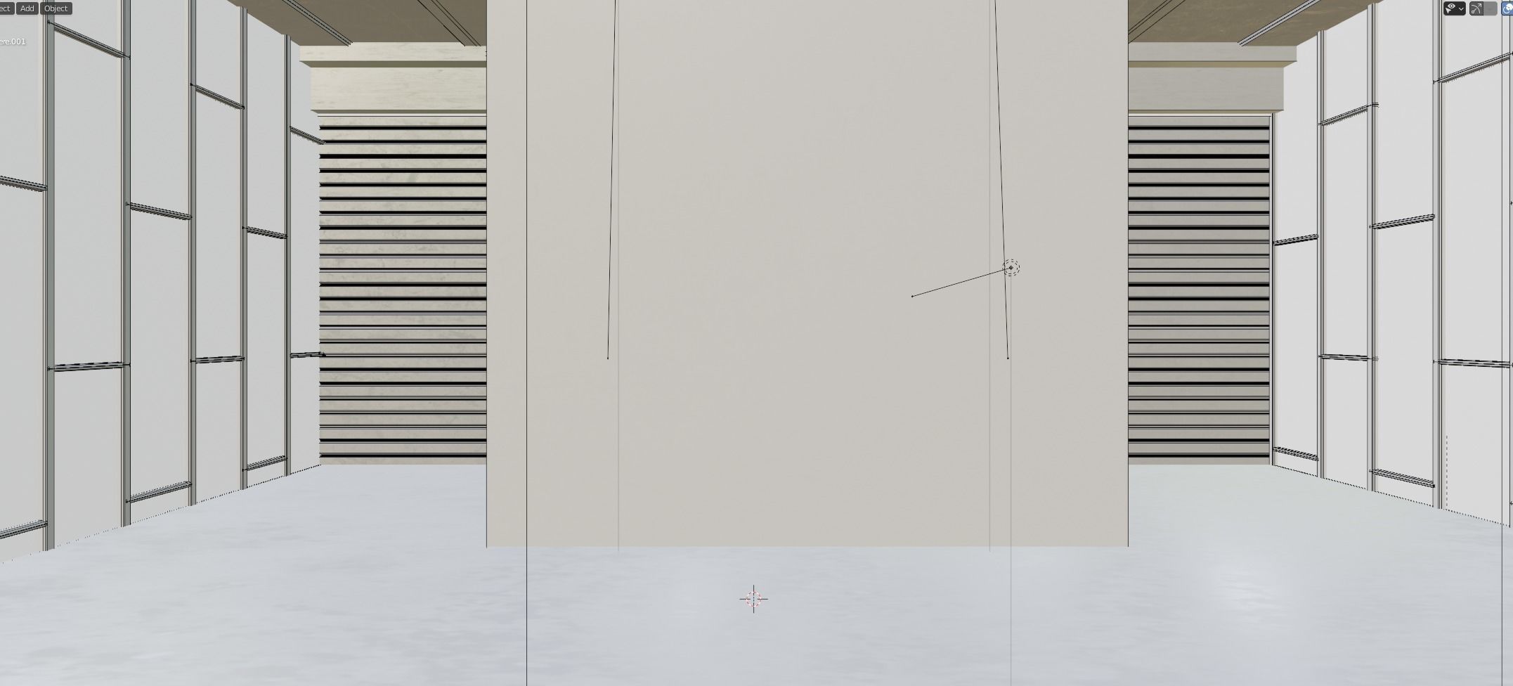 White Base Showroom - Scene 02 Low-poly 3D model_4