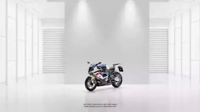 White Base Showroom - Scene 02