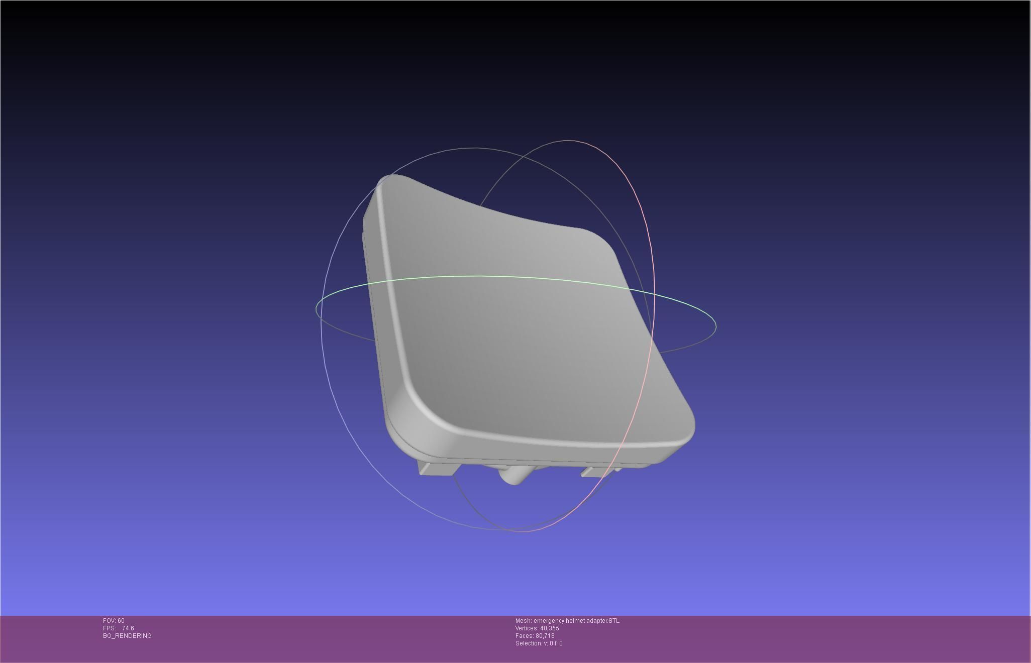 Alien Nostromo Emergency Helmet Printable Assembly 3D print model_145