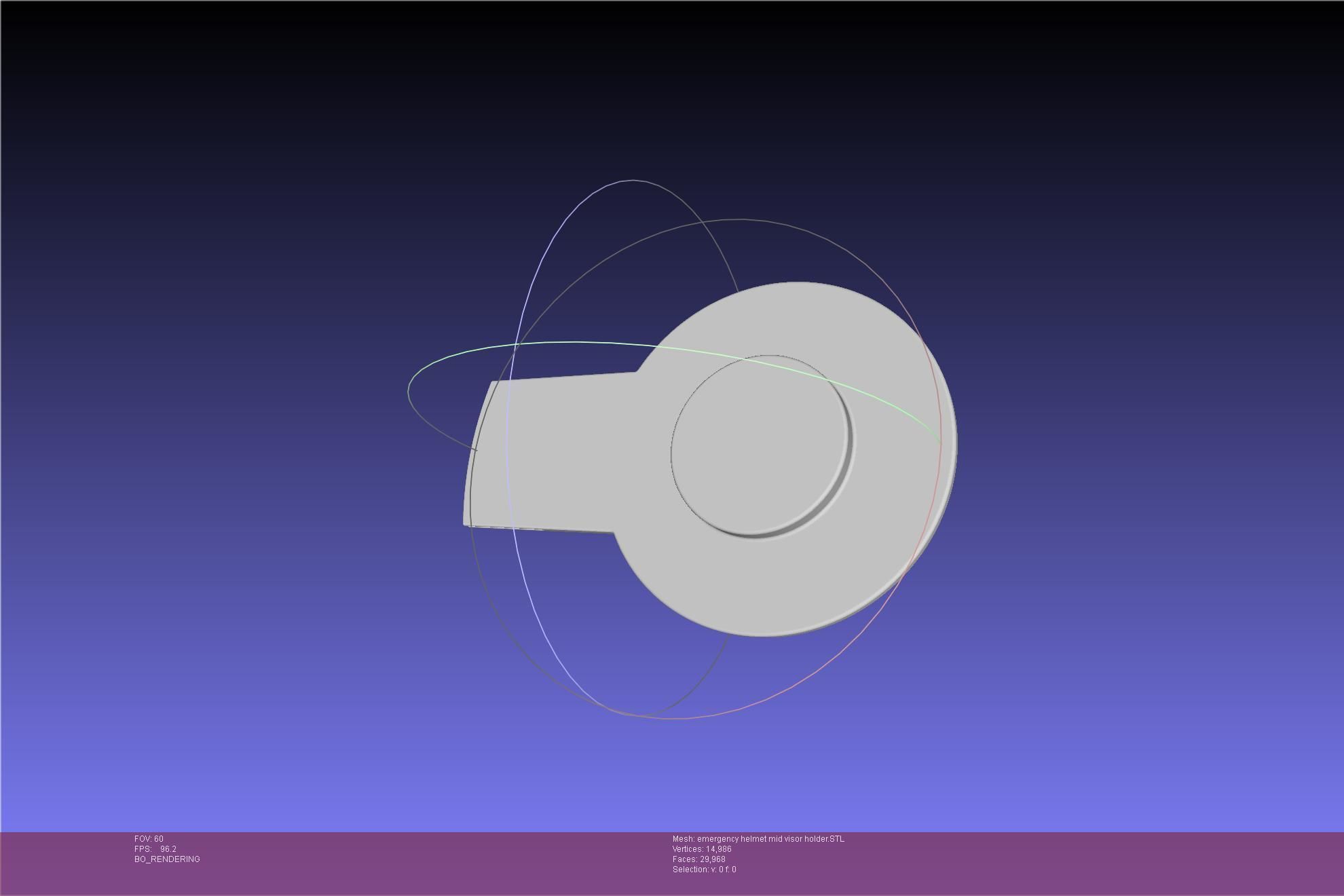 Alien Nostromo Emergency Helmet Printable Assembly 3D print model_65