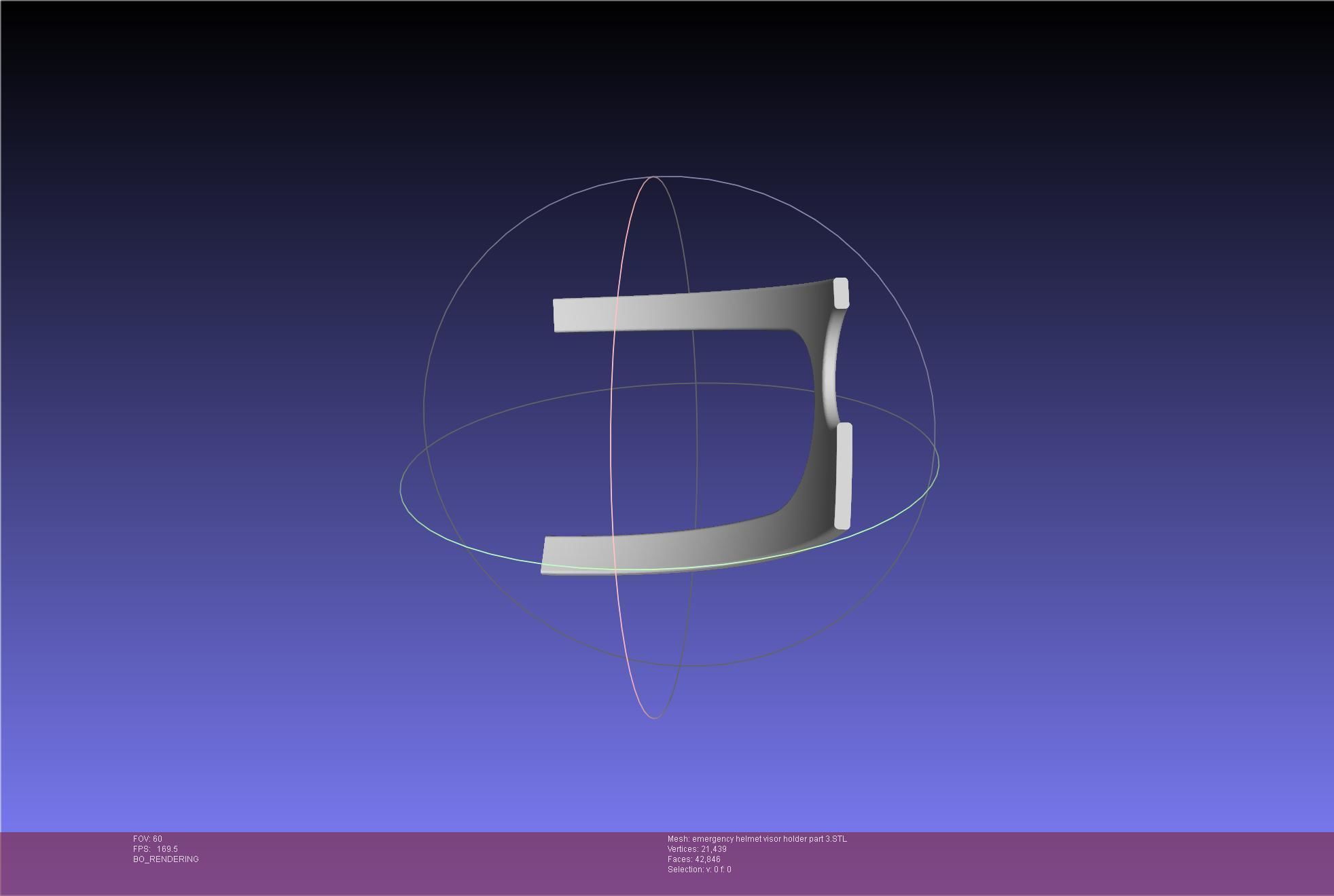 Alien Nostromo Emergency Helmet Printable Assembly 3D print model_56
