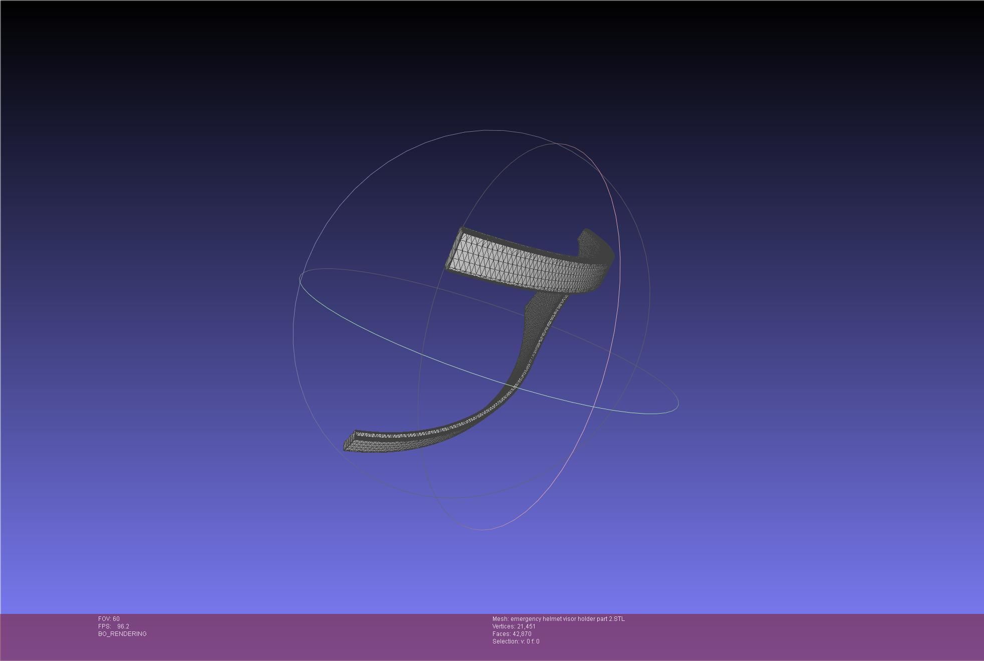 Alien Nostromo Emergency Helmet Printable Assembly 3D print model_61