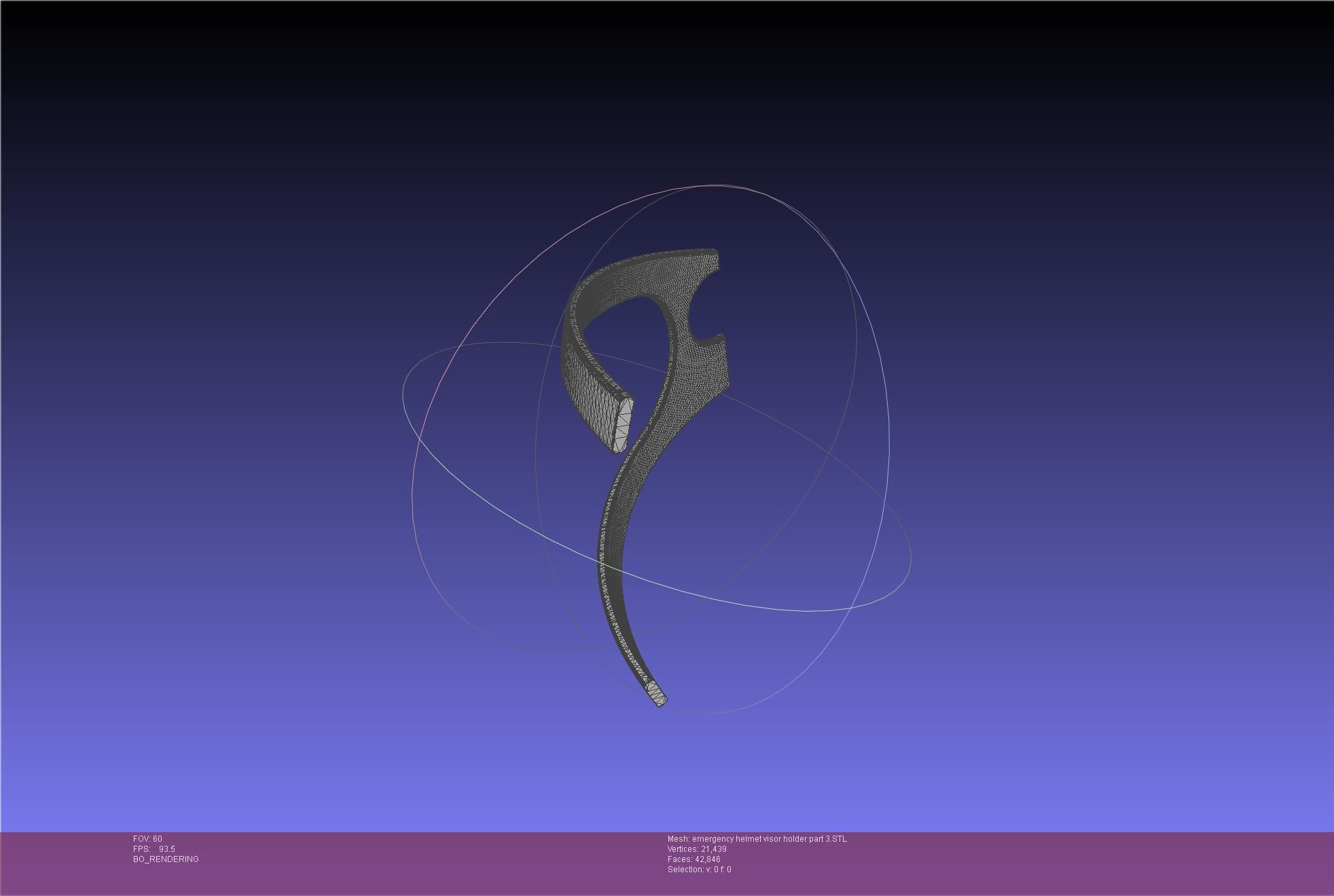 Alien Nostromo Emergency Helmet Printable Assembly 3D print model_58