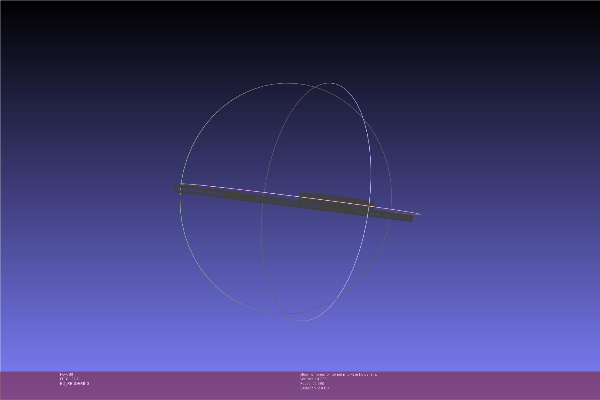 Alien Nostromo Emergency Helmet Printable Assembly 3D print model_68