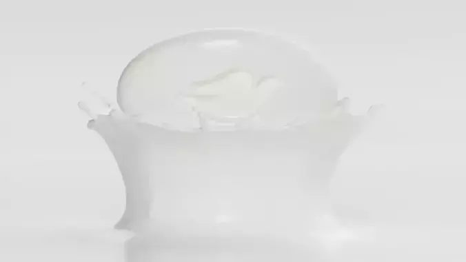 Milk Splash Animated